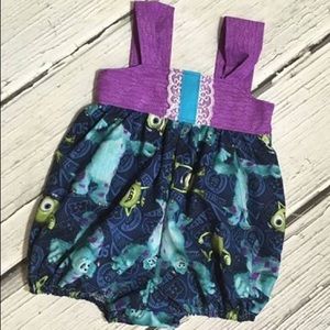 Disney Pixar’s Monsters Inc. Bubble Romper